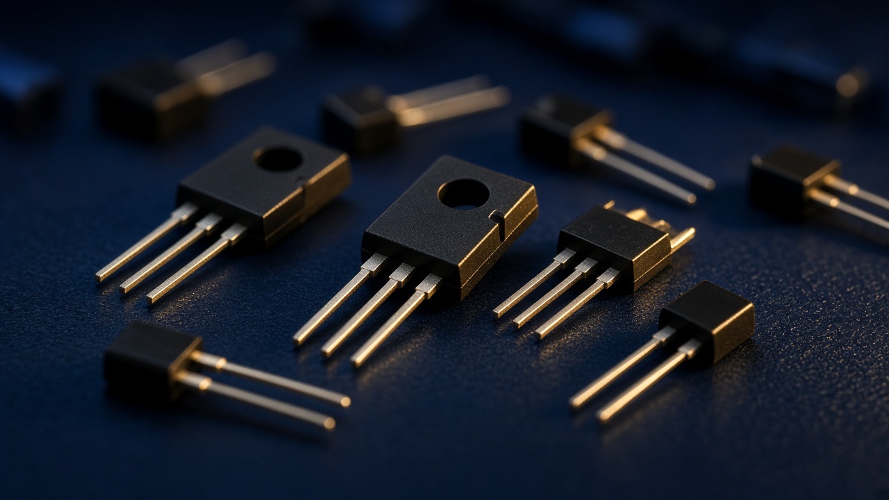 Through-hole power transistor packages