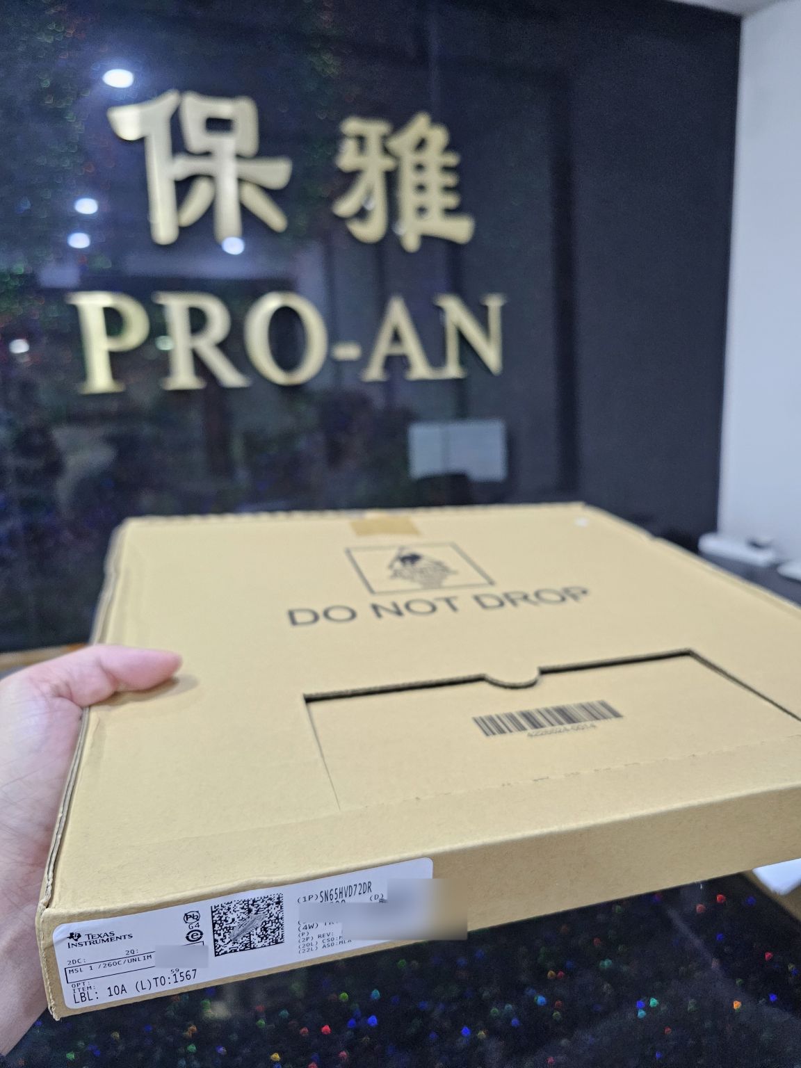 TI analog and interface parts — arrival post, 7 Oct 2026 — Images 3